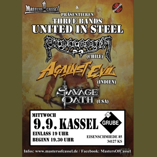 Tickets kaufen für PROCESSION + AGAINST EVIL + SAVAGE OATH am 09.09.2026