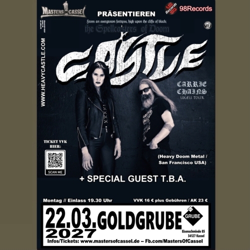 Tickets kaufen für CASTLE + SPECIAL GUEST am 22.03.2027