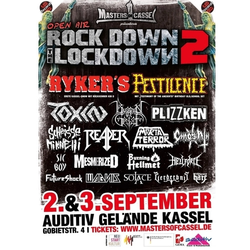 Tickets kaufen für Rock Down The Lockdown 2 - Festival VVK-Ticket am 02.09.2022